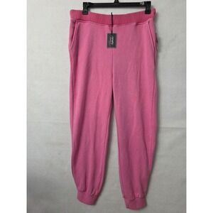 Ninety Relaxed Pink Jogger Women's Pants Size Large